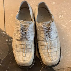 El General Men’s authentic handcrafted Caiman Crocodile 🐊 shoes